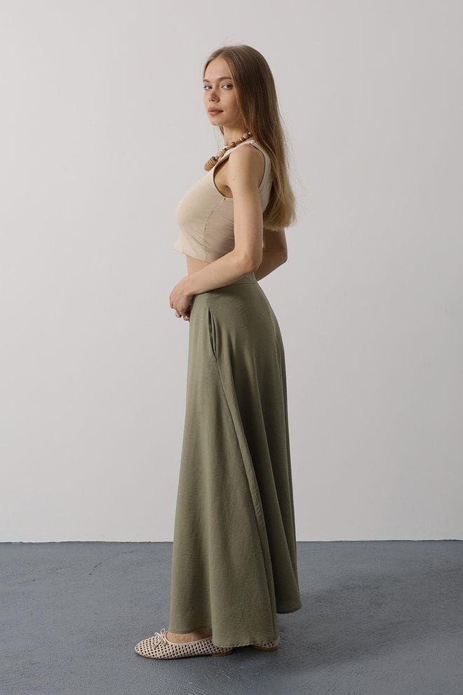 Linen Skirt