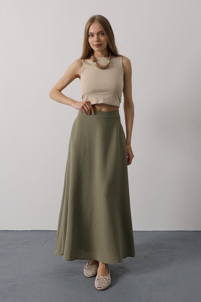 Linen Skirt