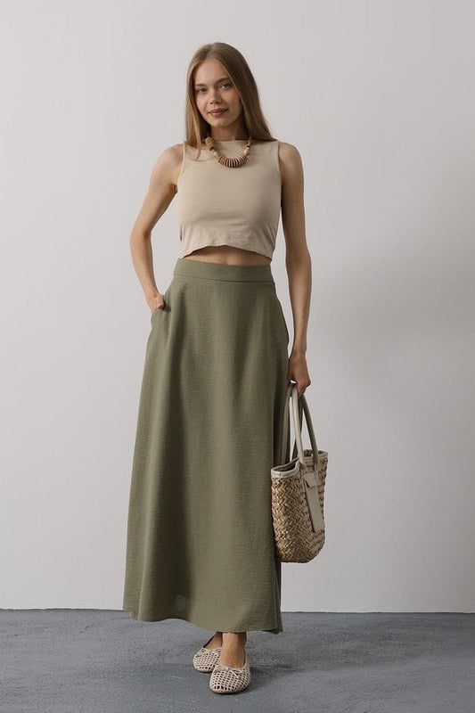 Linen Skirt