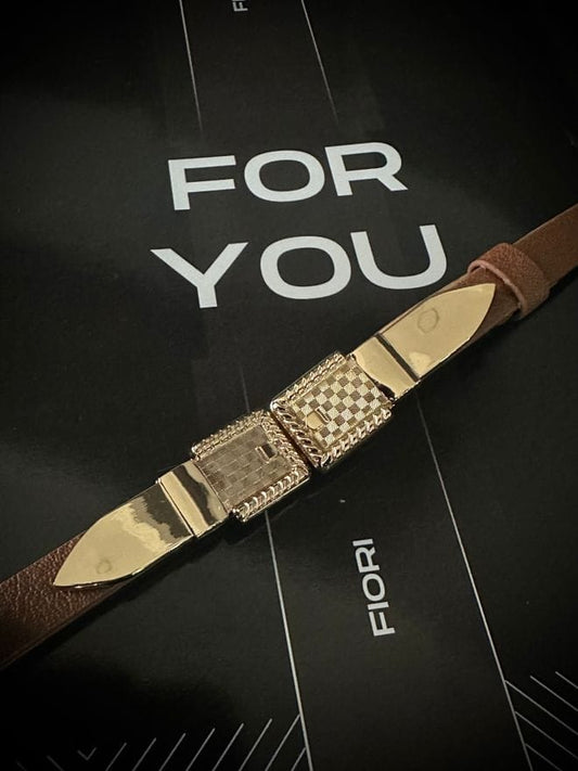 Thin Buckle Adjustable Womens Belt